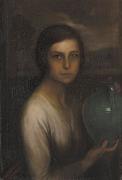 Julio Romero de Torres The girl from Cordoba oil painting